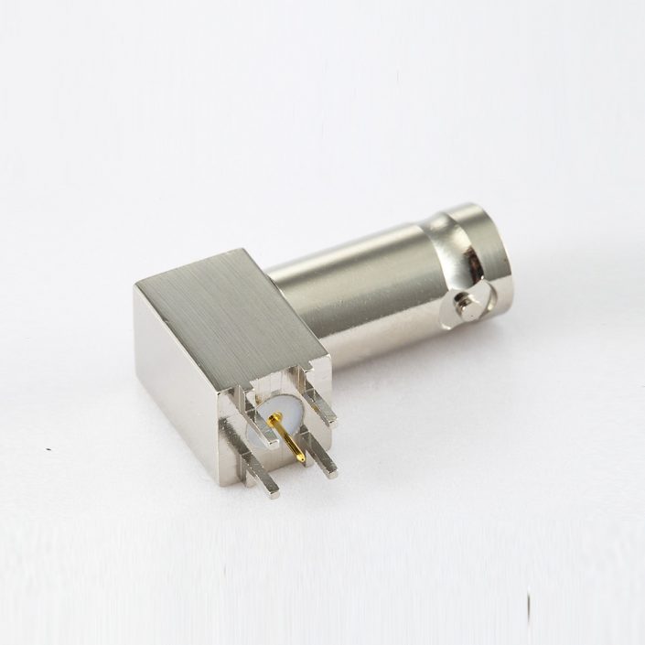 BNC 連接器75Ω母頭彎式PCB安裝插孔 BNC 連接器75Ω母頭彎式PCB安裝插孔